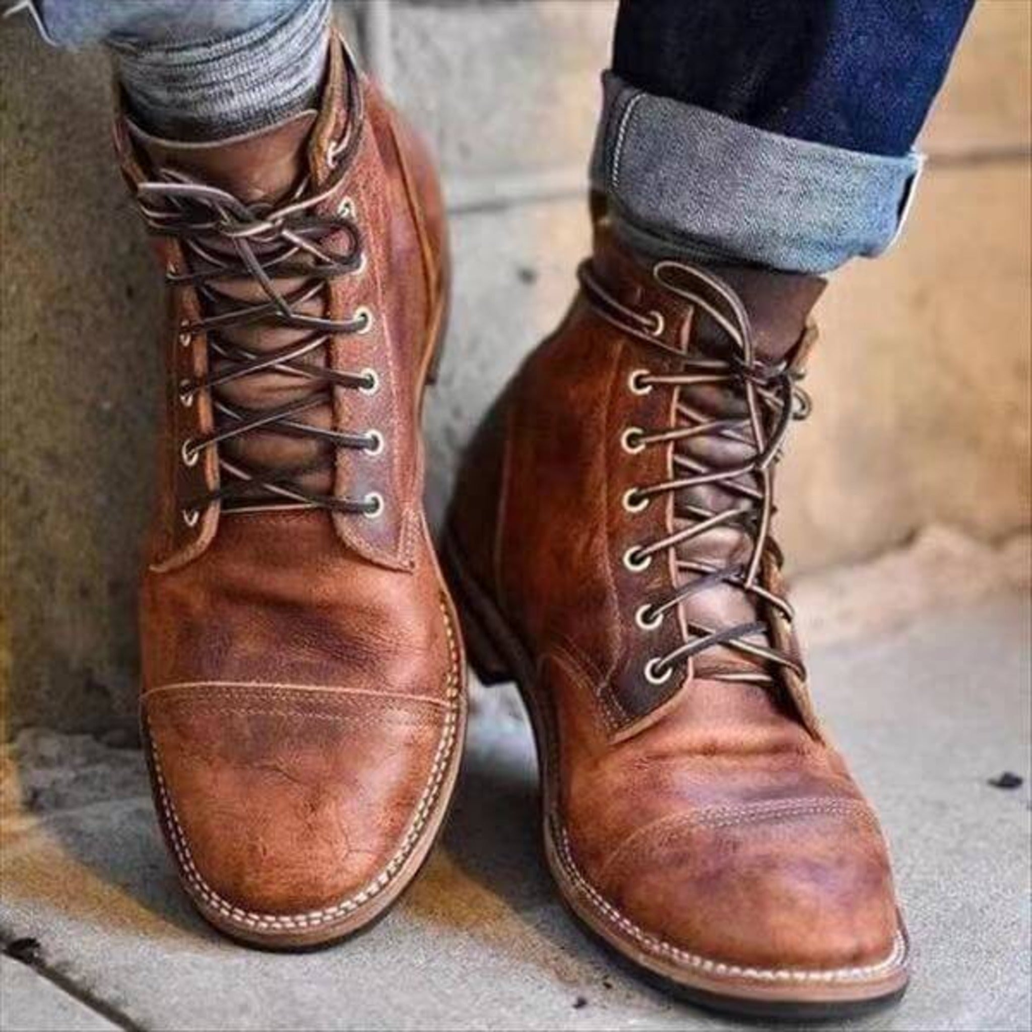 Work Boots | Lace Up Ankle Design for Everyday Wear