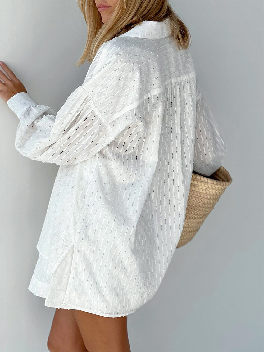 Women’s Broderie Co-Ord Shorts Set