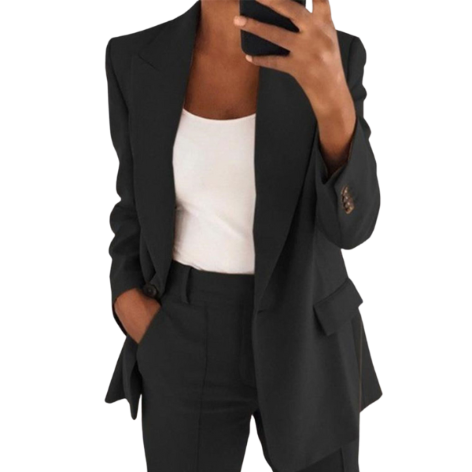 Women's Co Ord Blazer and Trouser Suit Set