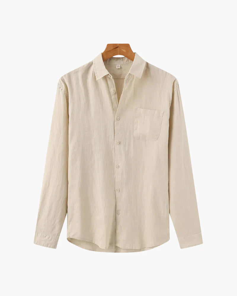 Riviera Linen Shirt | Long Sleeve