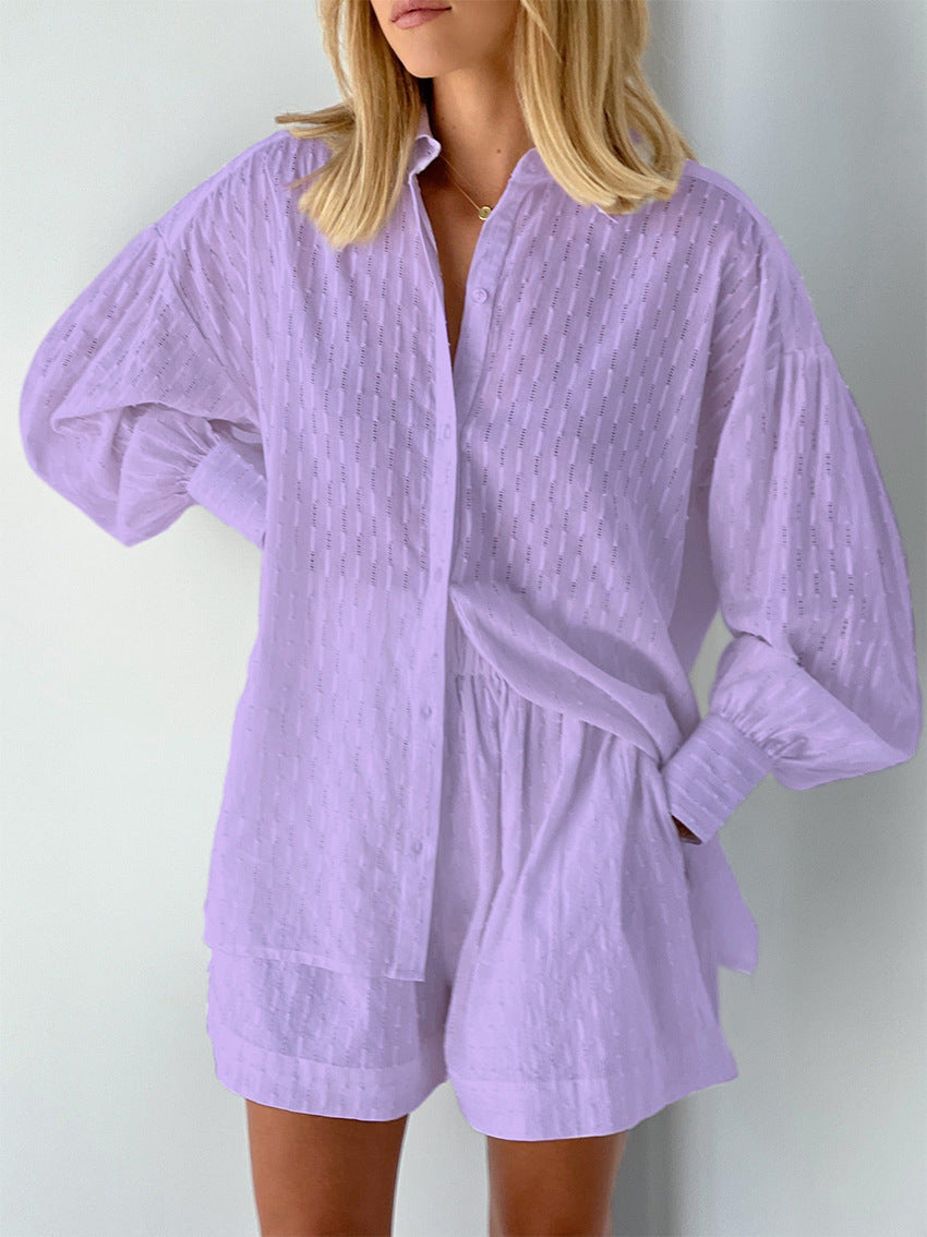 Women’s Broderie Co-Ord Shorts Set