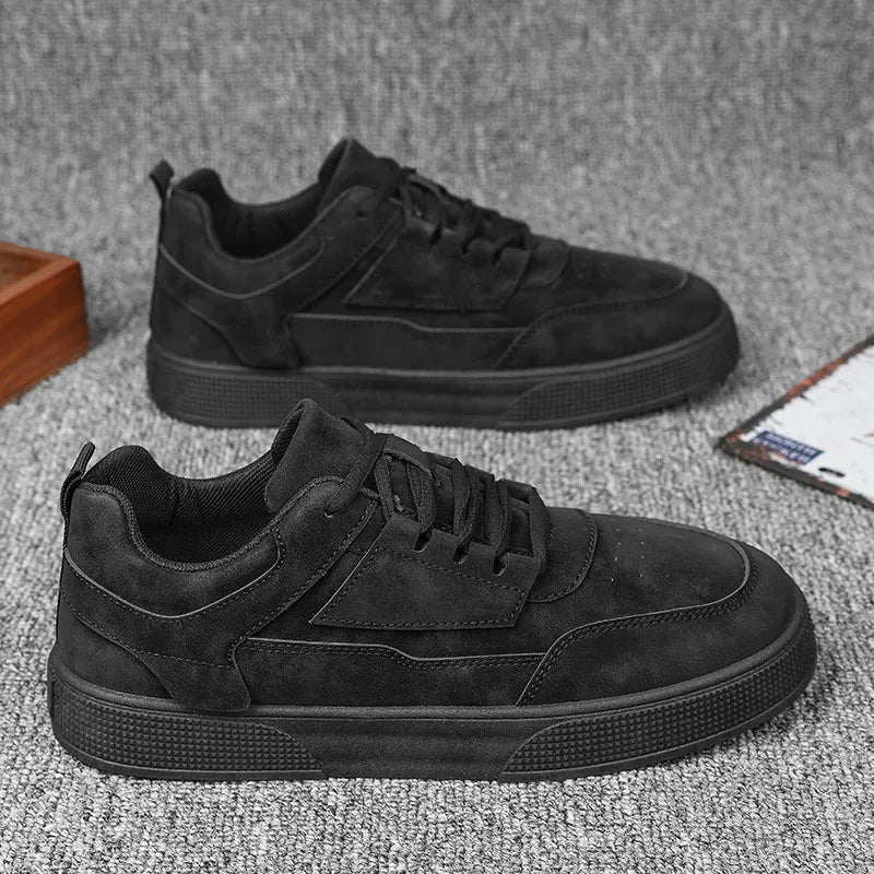 Men’s Casual Low Top Lace-Up Trainers