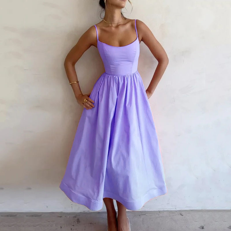 Women's Wedding Guest Wrap Maxi Dress