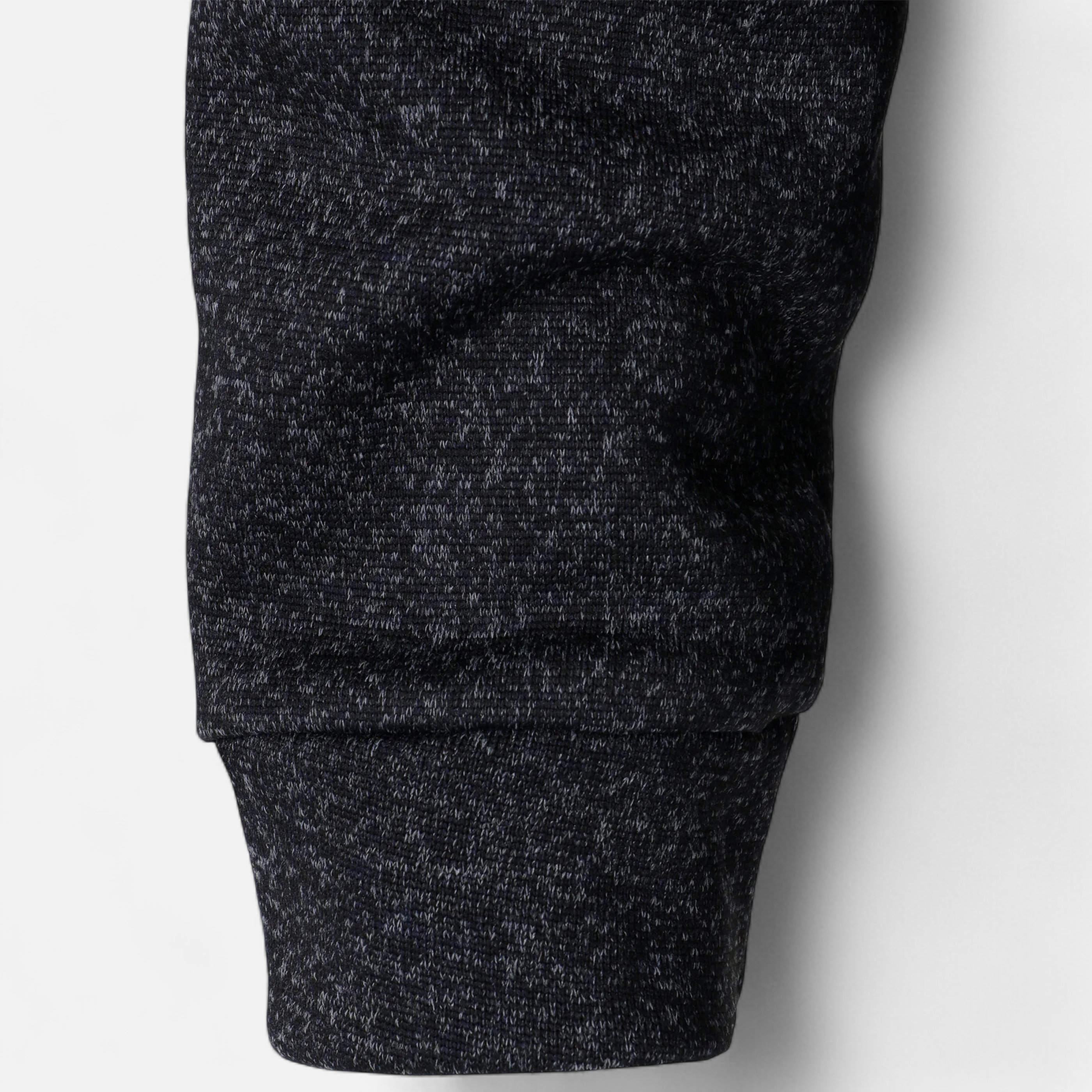 Men’s Knitted Jumper | Stand Collar Half Button Pullover With Elbow Patches