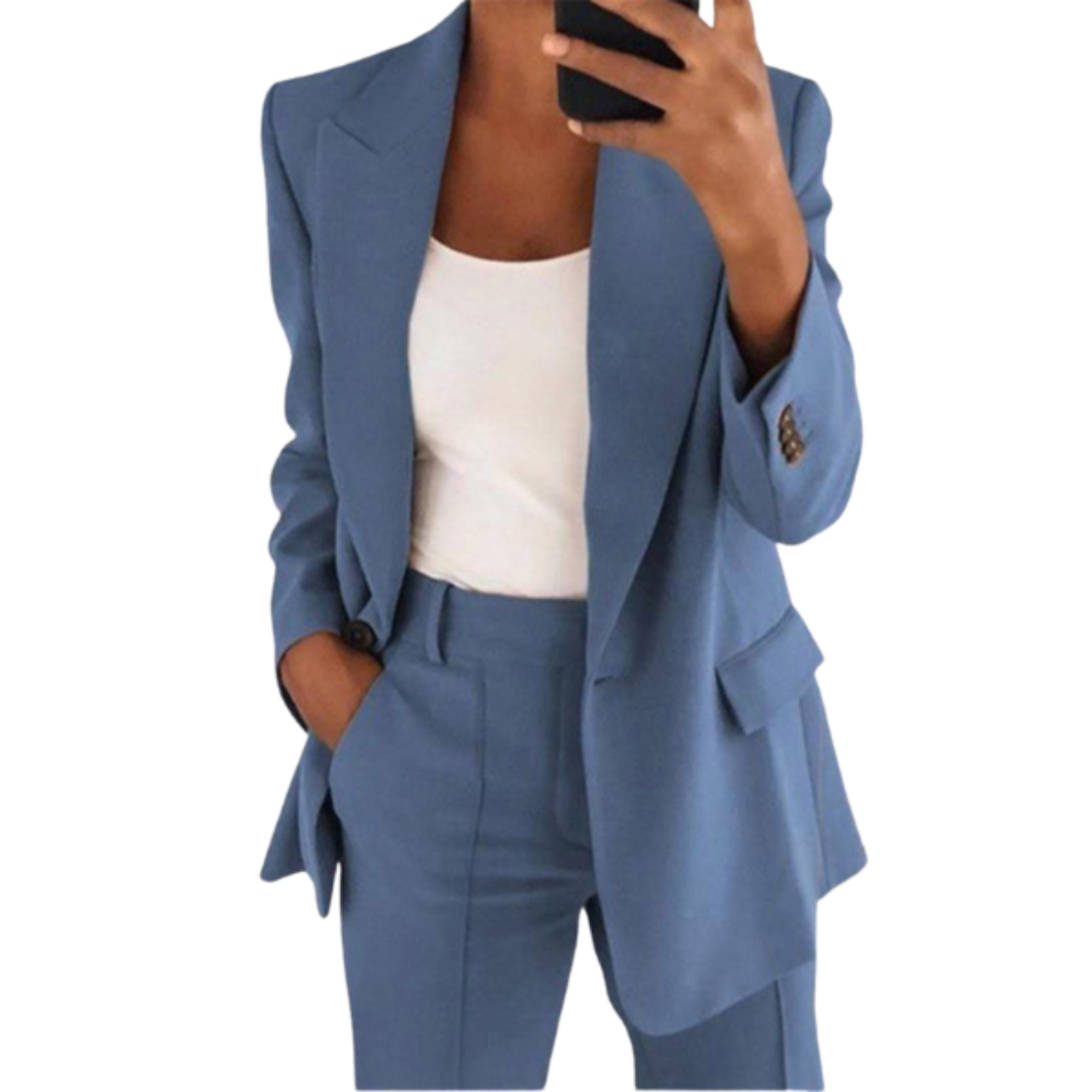 Women's Co Ord Blazer and Trouser Suit Set