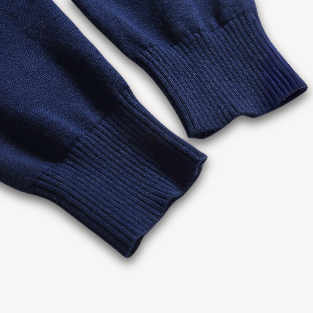 V Neck Pullover Jumper | Slim Fit Smart Casual Style