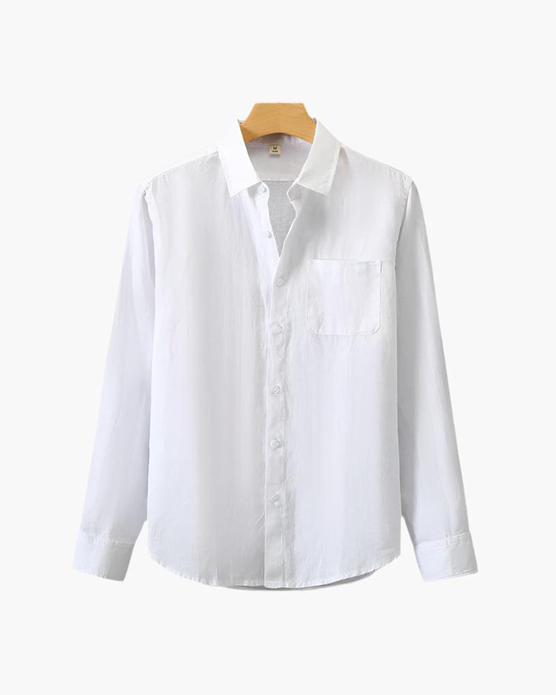 Riviera Linen Shirt | Long Sleeve