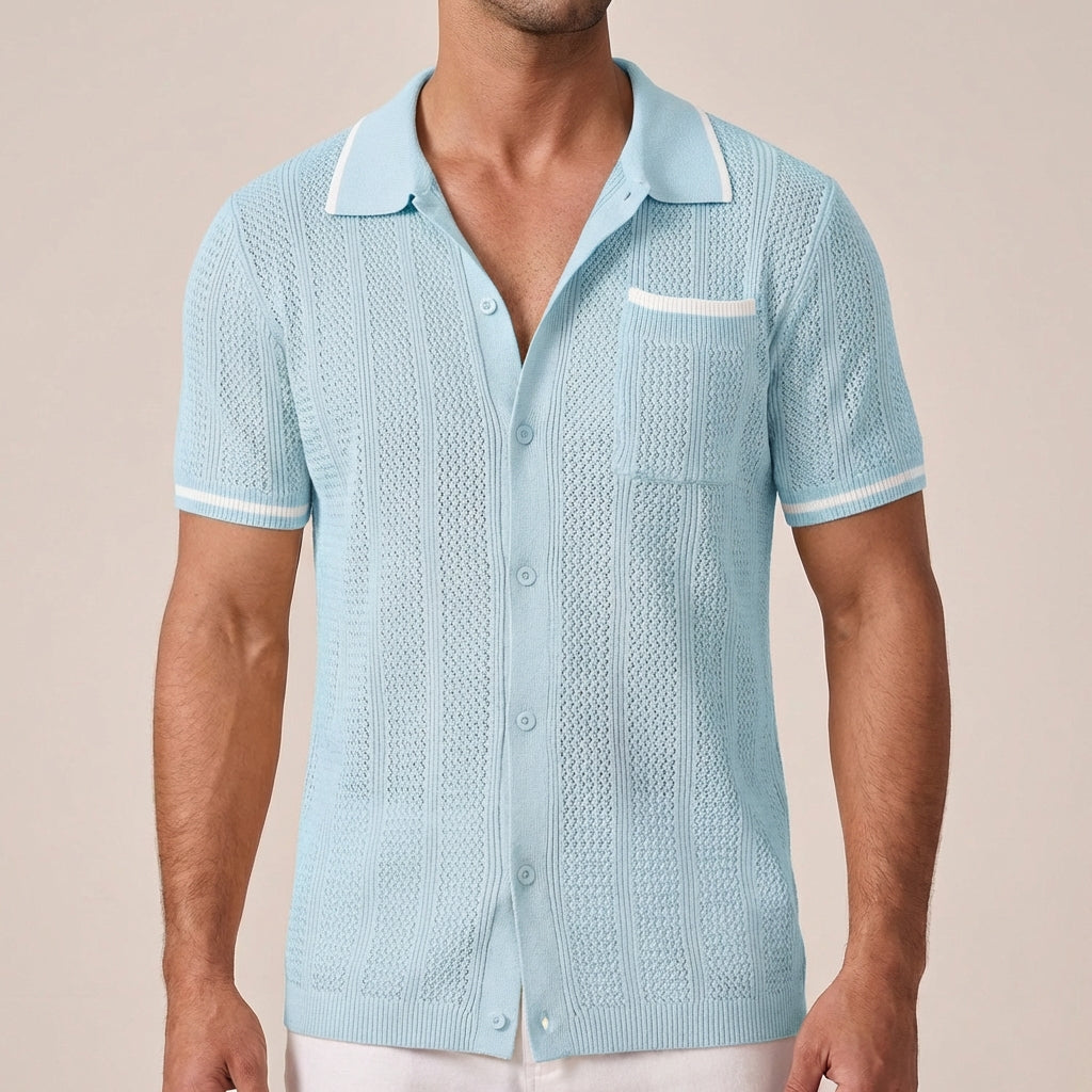 Ibiza Knit Polo Shirt