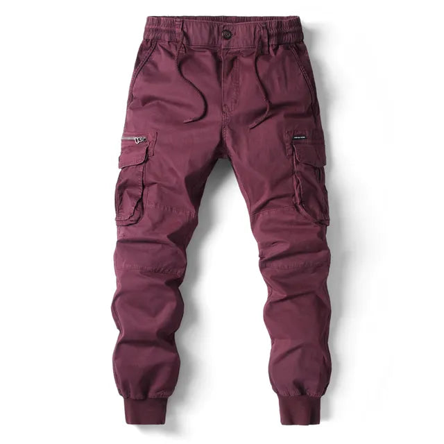 Cargo Jogger Trousers | Tapered Fit with Utility Pockets