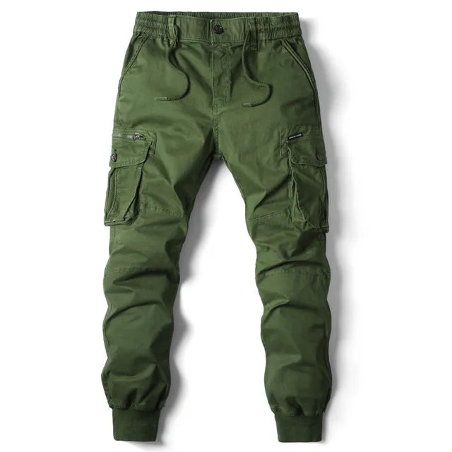 Cargo Jogger Trousers | Tapered Fit with Utility Pockets