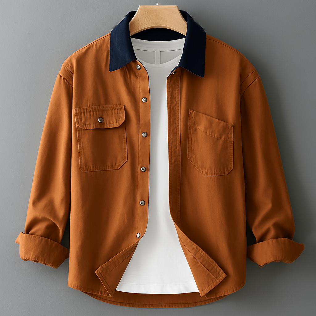 Button Down Shirt | Collared Long Sleeve