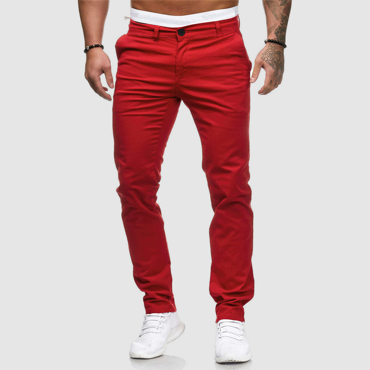 Work Trousers | Slim Fit with Clean Finish