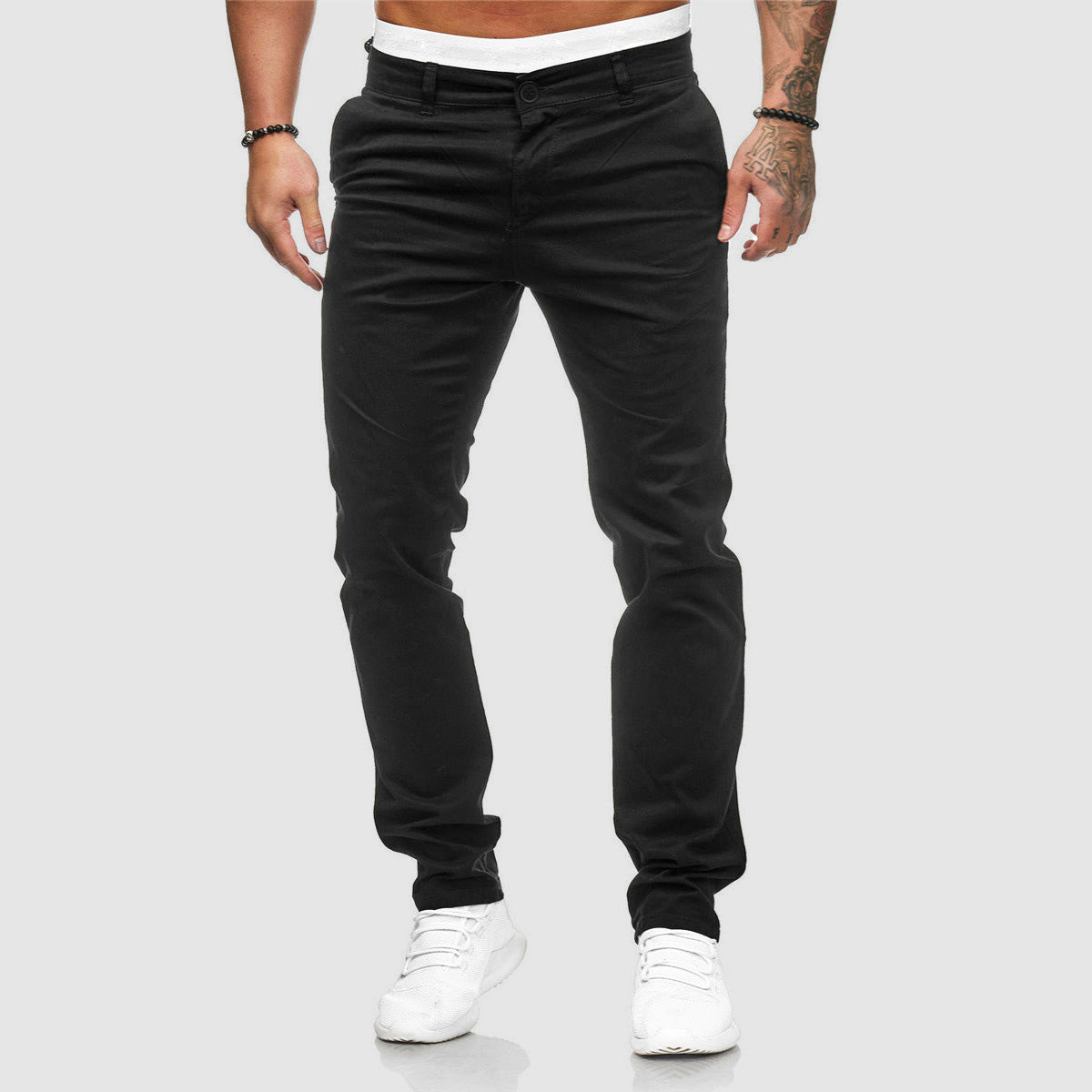 Work Trousers | Slim Fit with Clean Finish