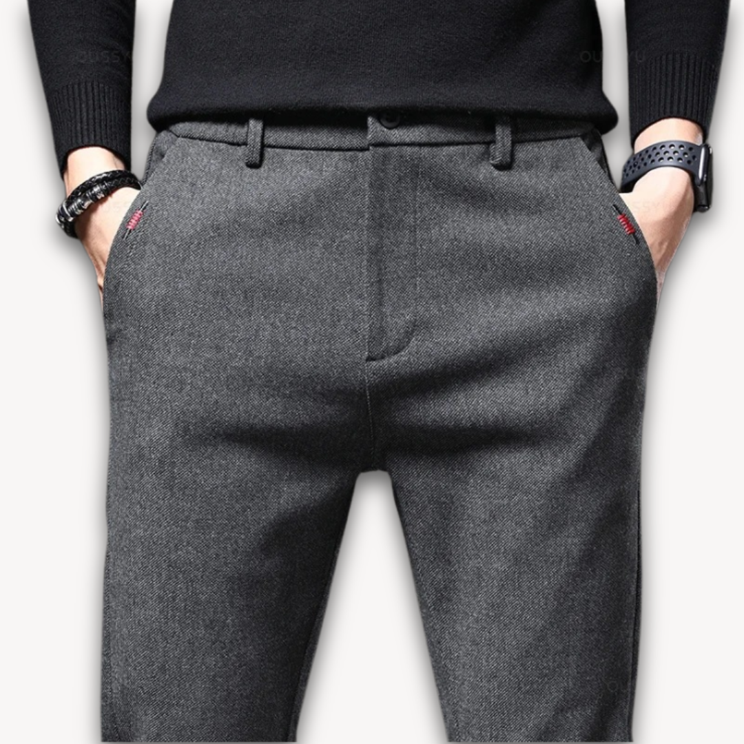 Slim Fit Formal Work Trousers | Smart Business Style