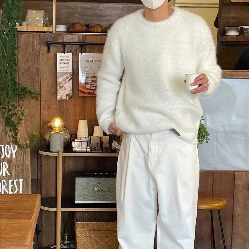 Men's Long Chunky Sweater