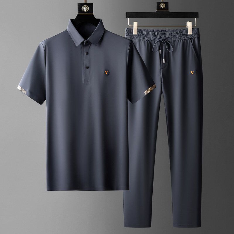 Men’s Smart Polo & Trousers Co-Ord Set