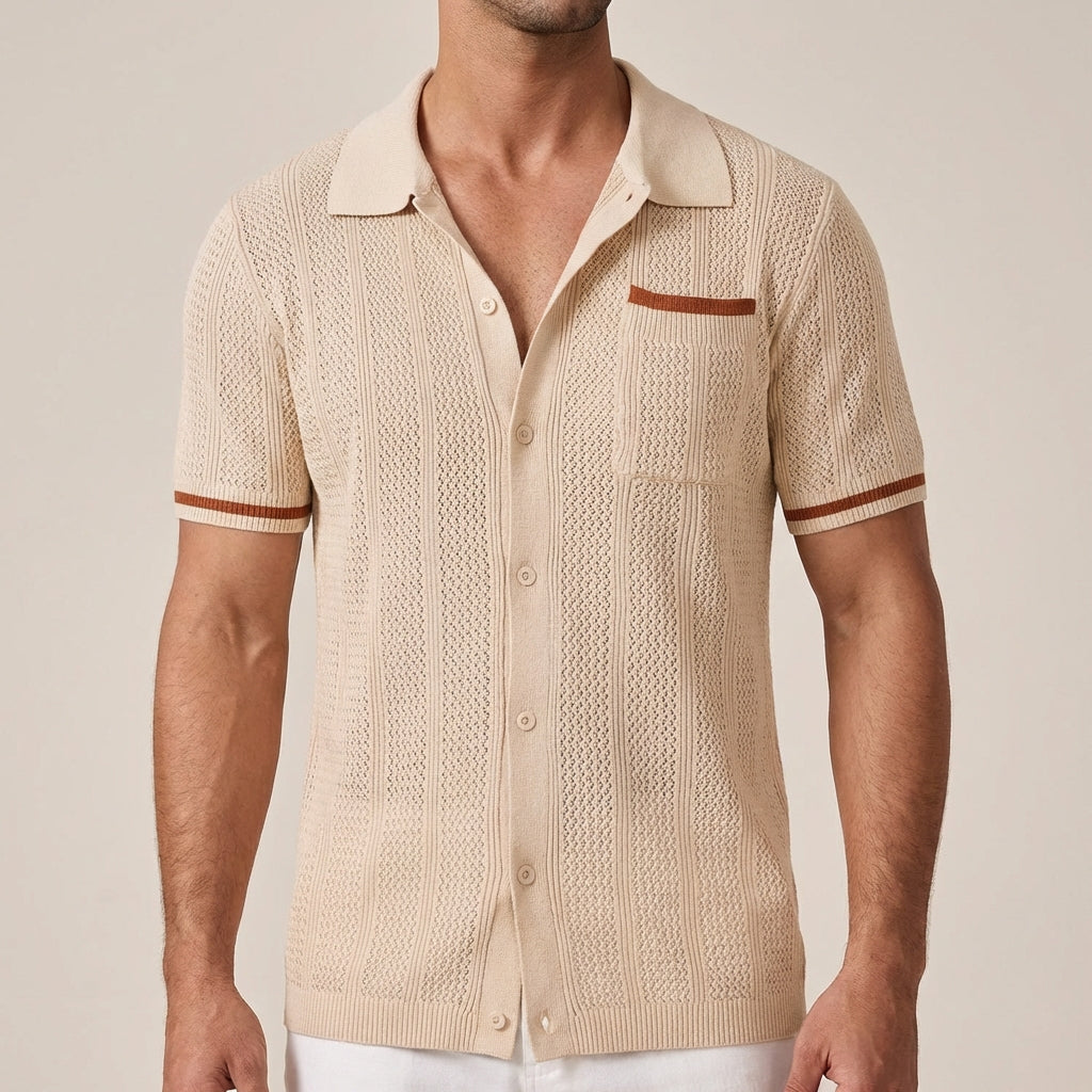 Ibiza Knit Polo Shirt