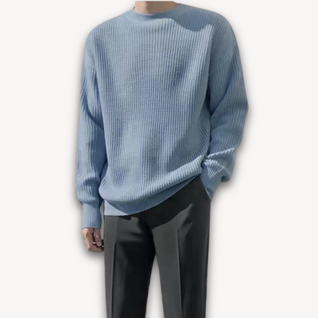 Oversized Knitted Jumper | Casual Loose Fit Pullover