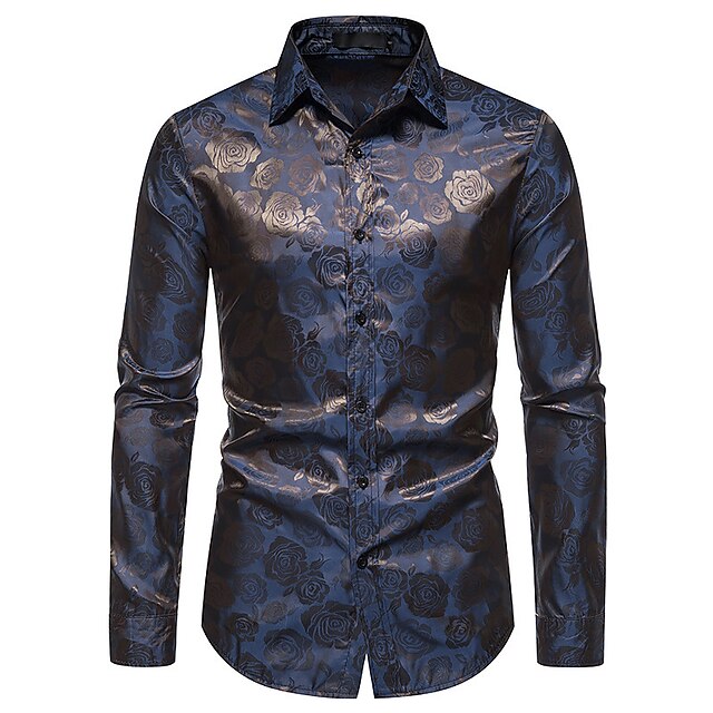 Men’s Long Sleeve Gloss Finish Shirt