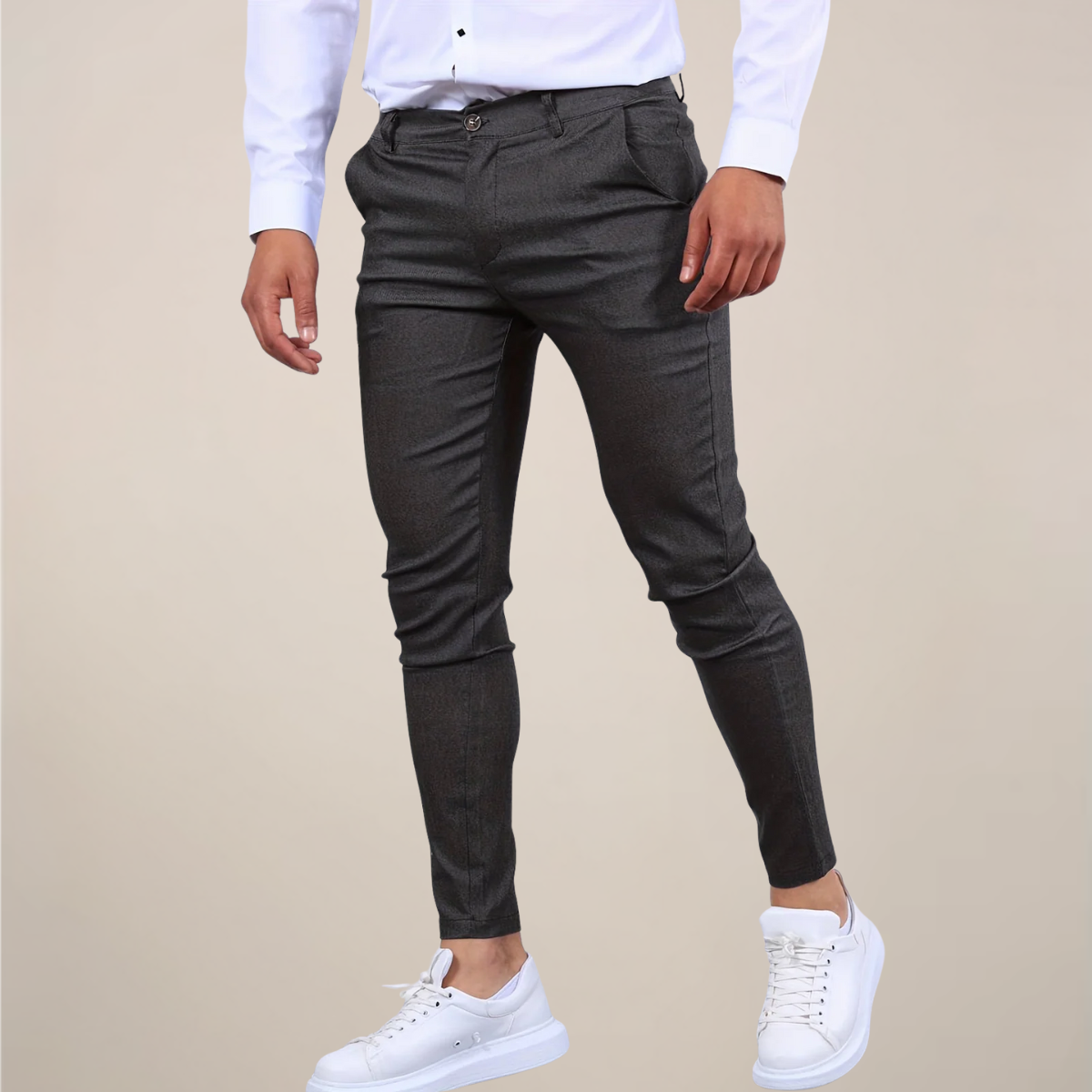 Men’s Skinny Fit Chino Trousers