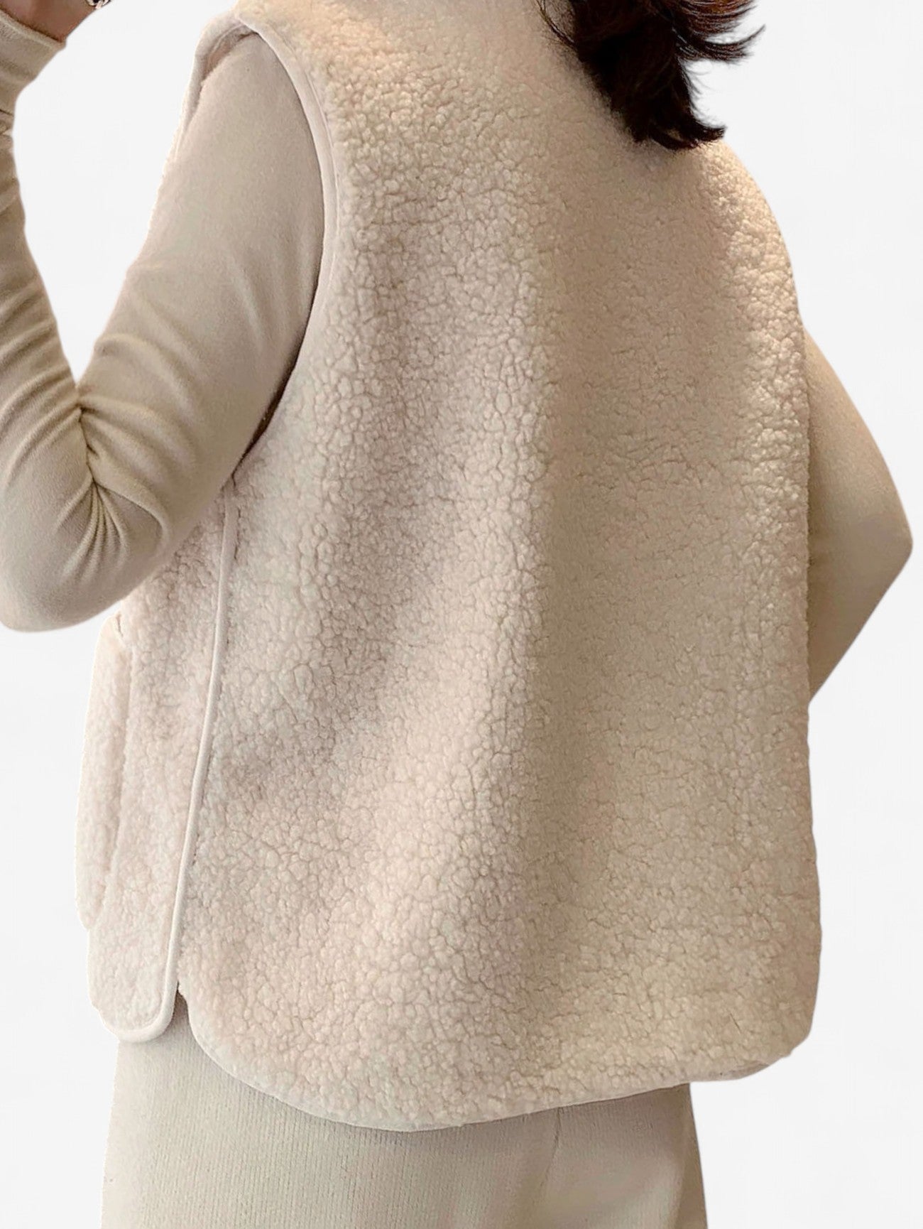 Women’s Sleeveless Button Down Gilet Vest