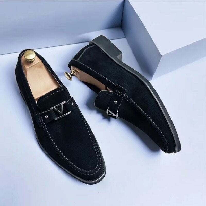 Bitford | Men’s Suede Bit Loafers