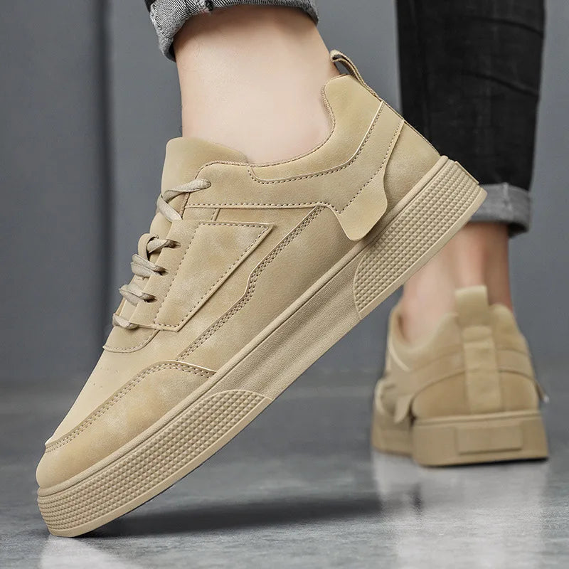 Men’s Casual Low Top Lace-Up Trainers