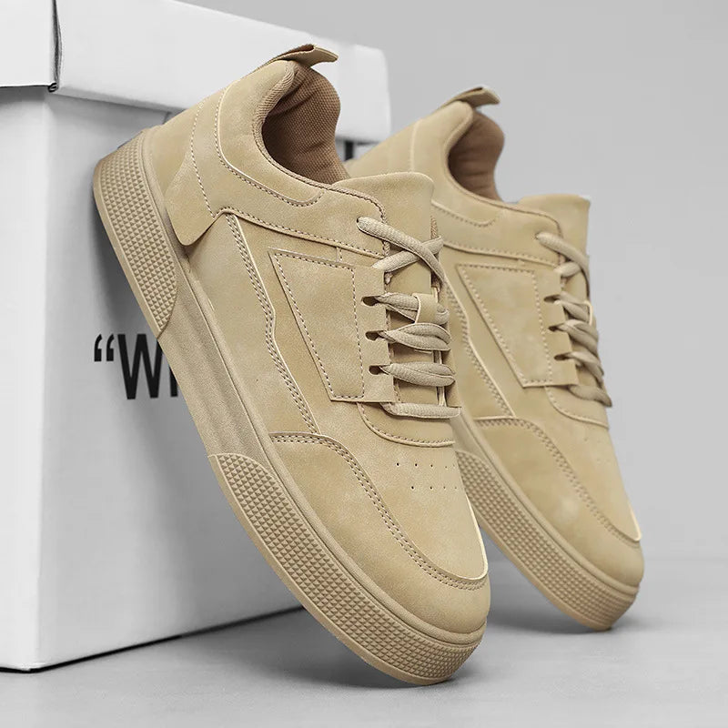 Men’s Casual Low Top Lace-Up Trainers