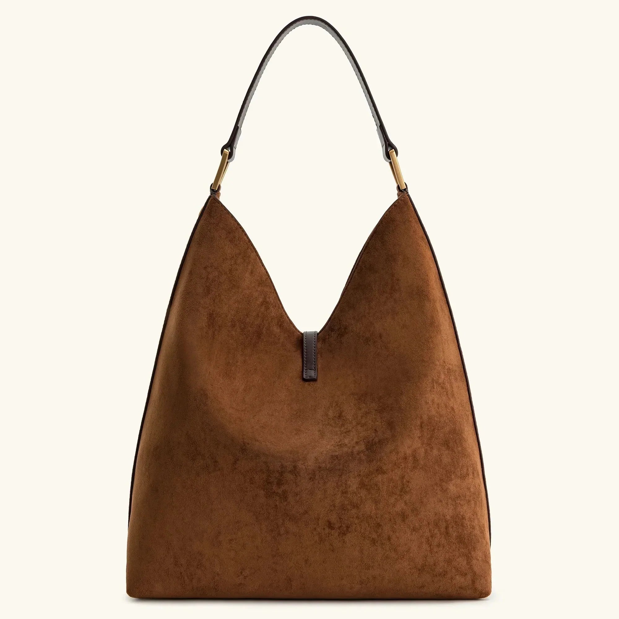 Slouchy Drawstring Hobo Bag