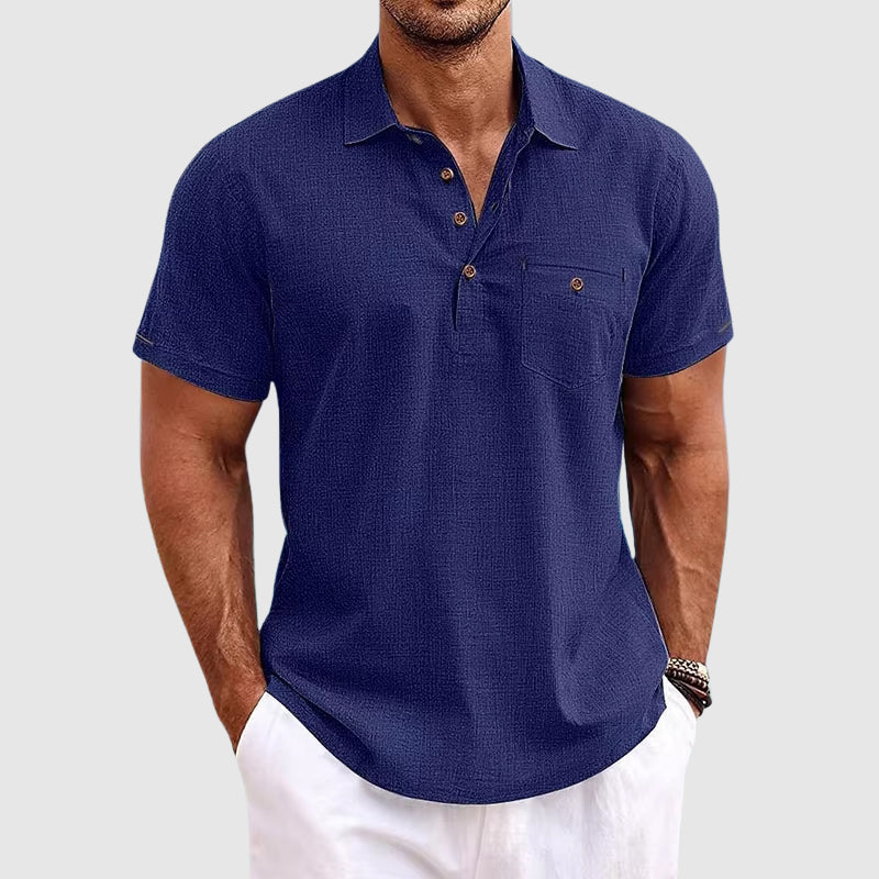 The Côte | Men's Short Sleeve Linen Shirt