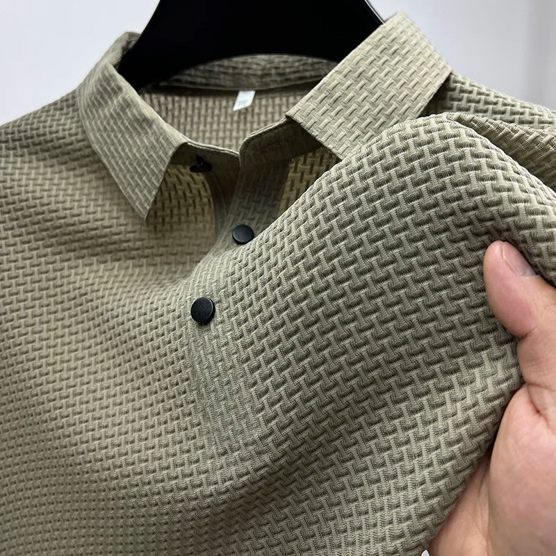 Coastal Knit Polo Shirt