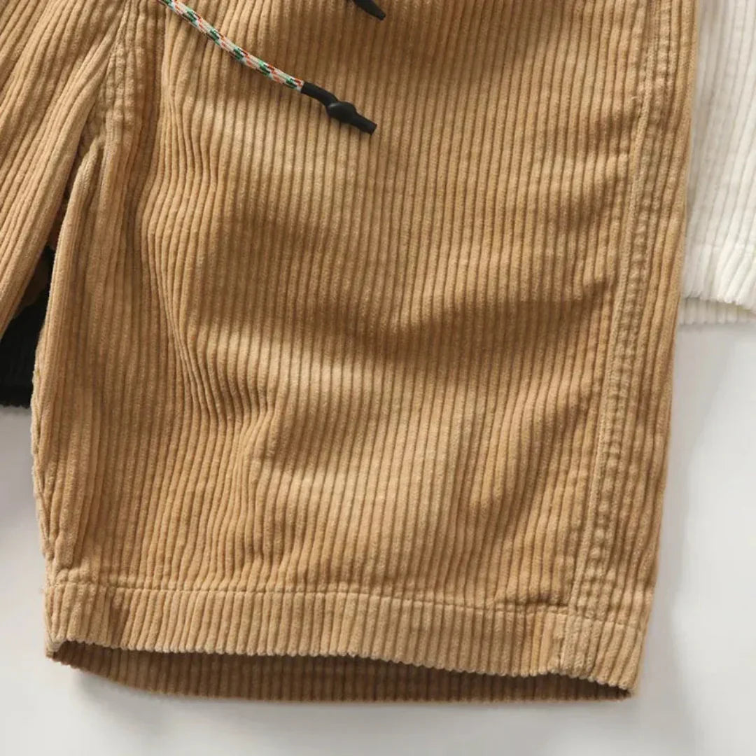 Men's Corduroy Shorts | Drawstring Waist