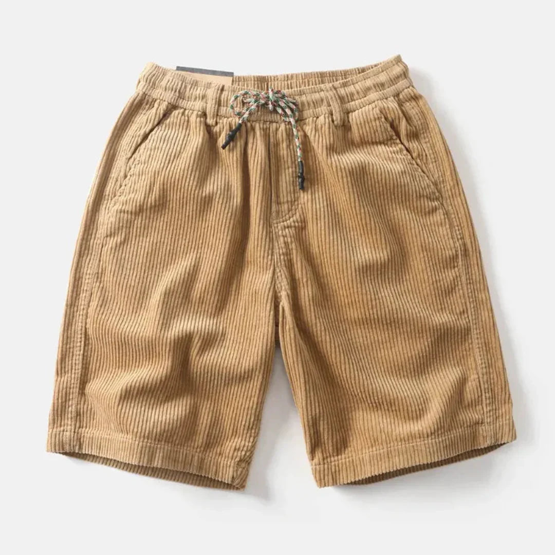 Men's Corduroy Shorts | Drawstring Waist