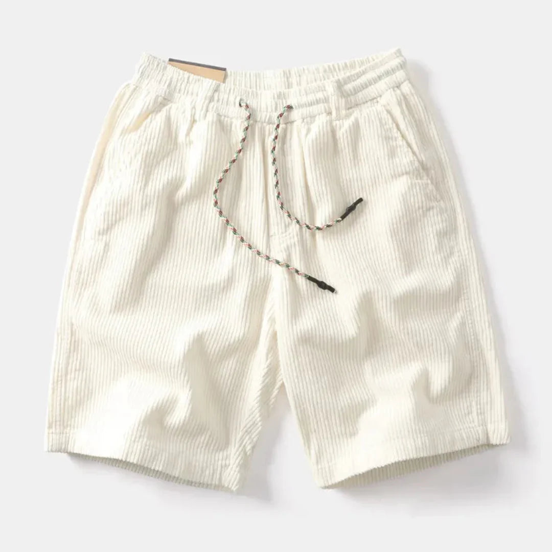 Men's Corduroy Shorts | Drawstring Waist