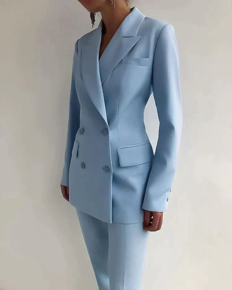 Women’s Formal Blazer and Trousers Set