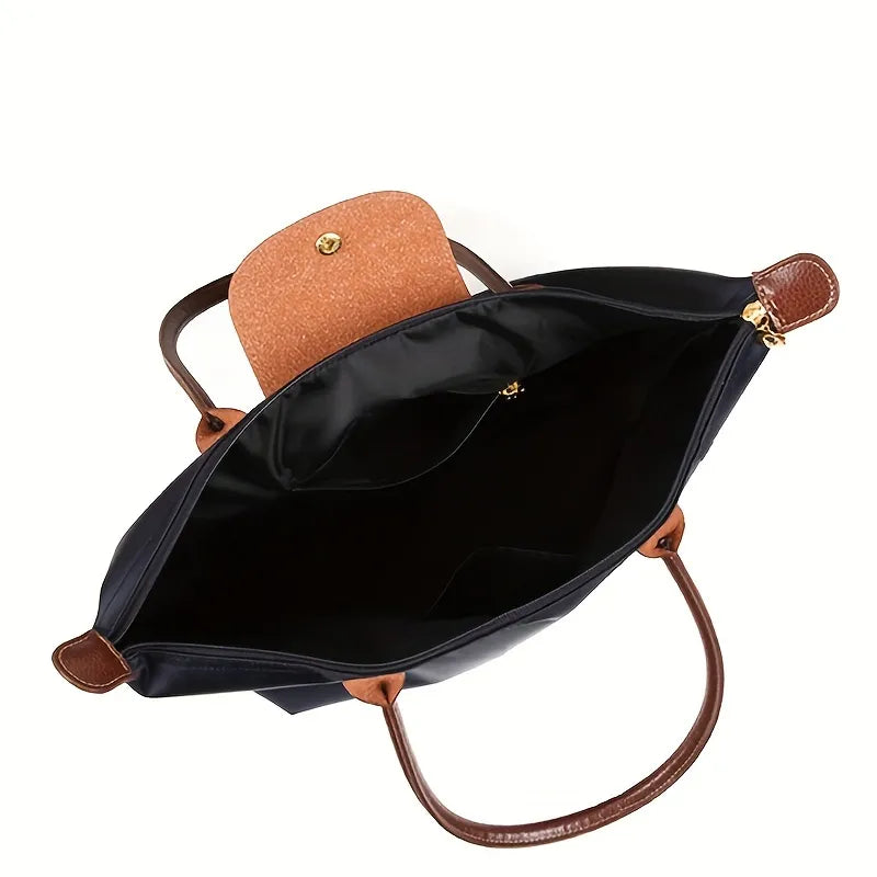 Structured Tote Shoulder Bag