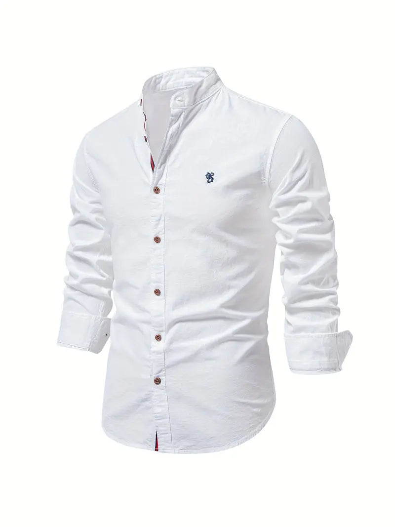 Men's Long Sleeve Slim Fit Shirt