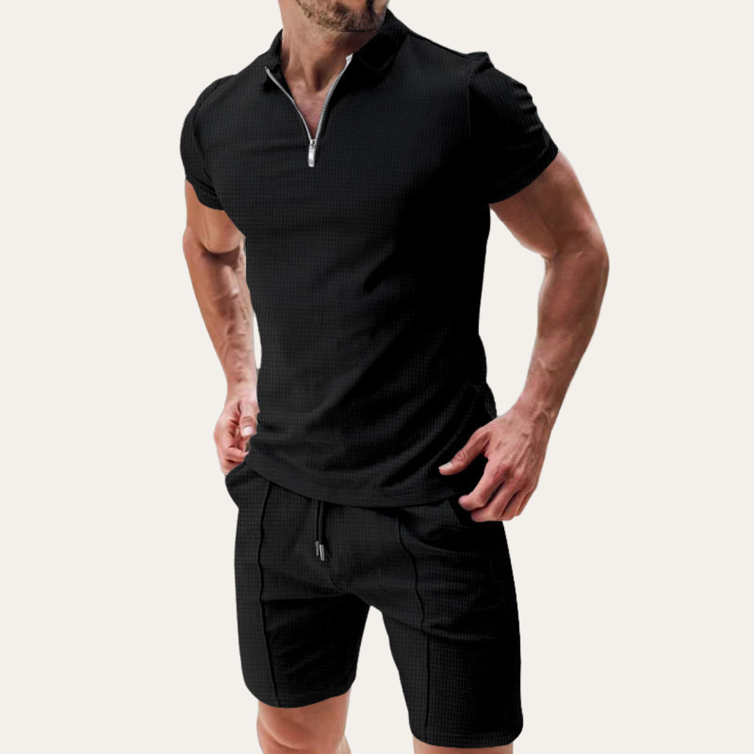 Men's Tight Polo Set