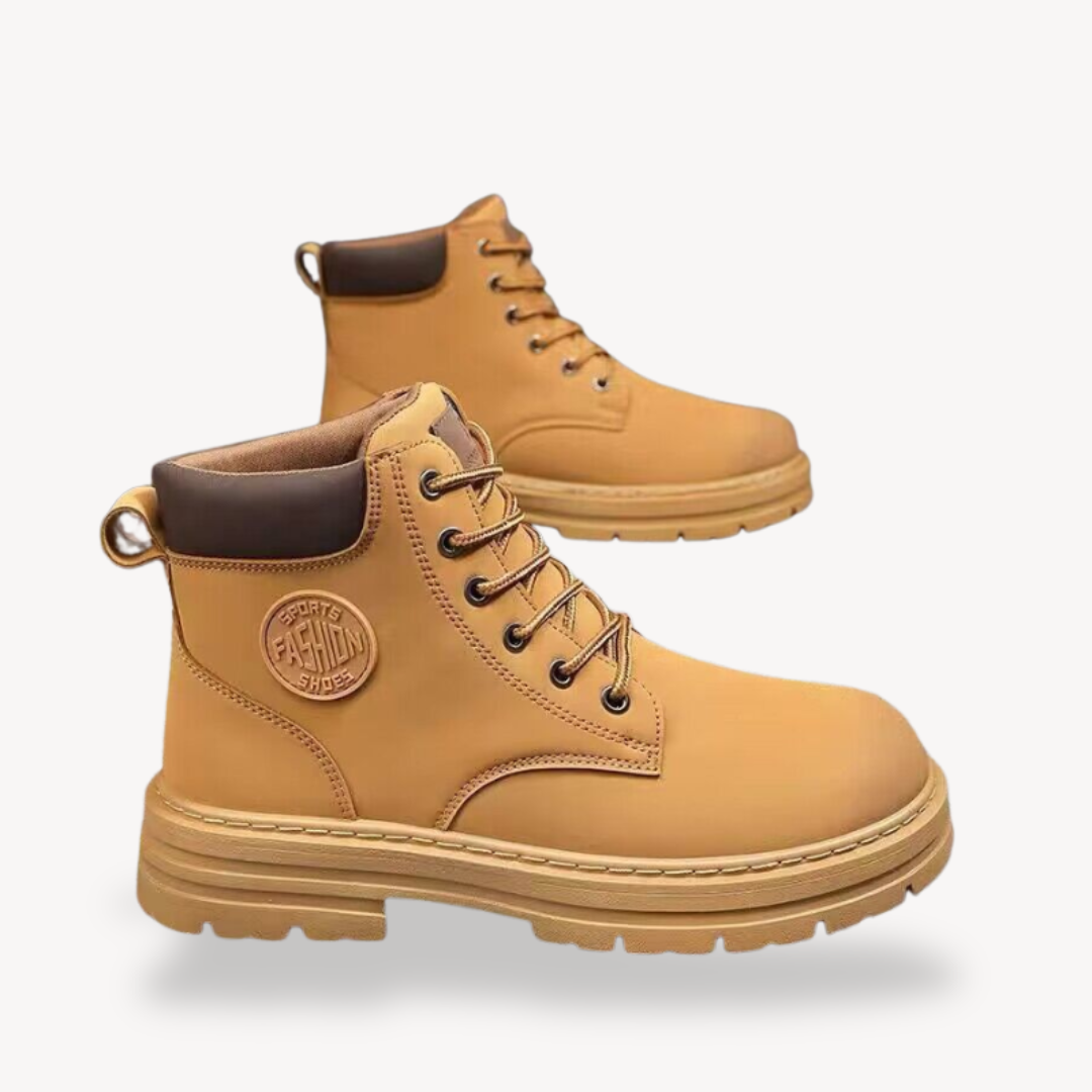 Work Boots | Ankle Height with Lace Up Street Style