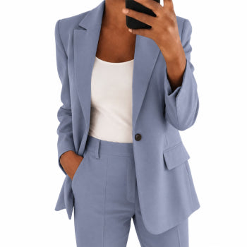 Women's Co Ord Blazer and Trouser Suit Set