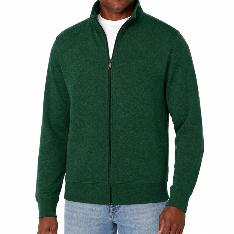 Zip Up Sweatshirt | Full Zip Track Style