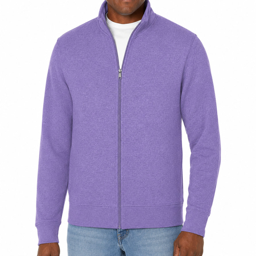 Zip Up Sweatshirt | Full Zip Track Style