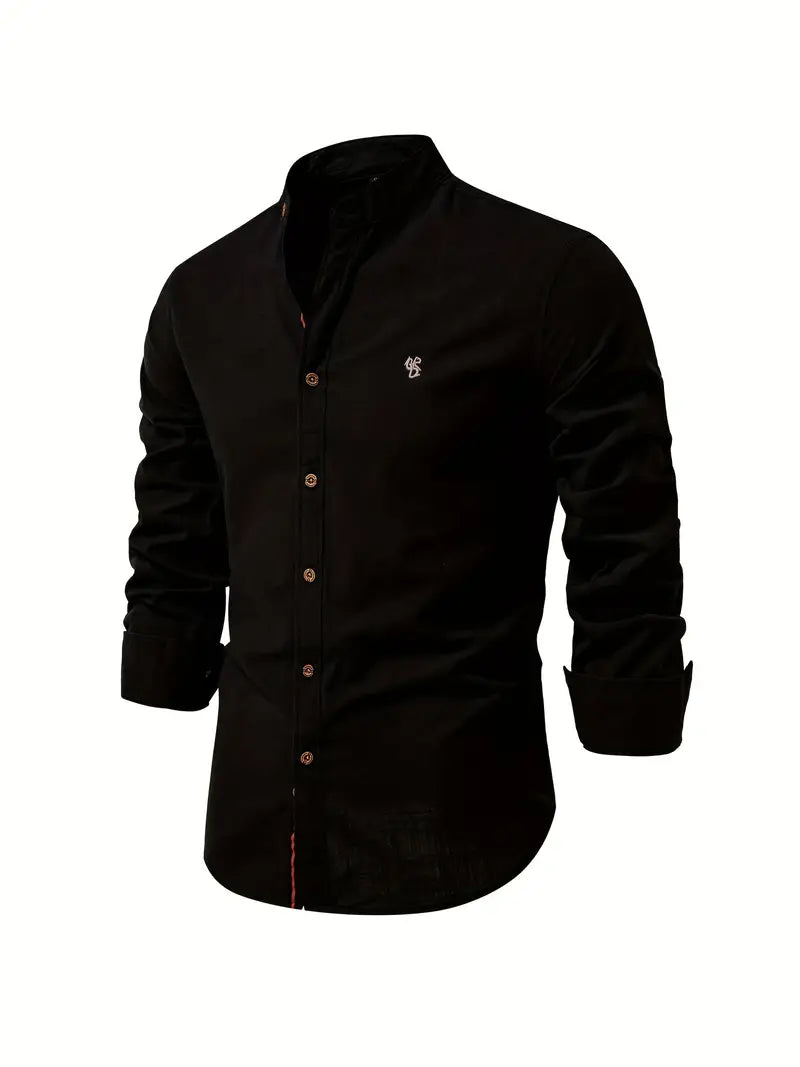 Men's Long Sleeve Slim Fit Shirt