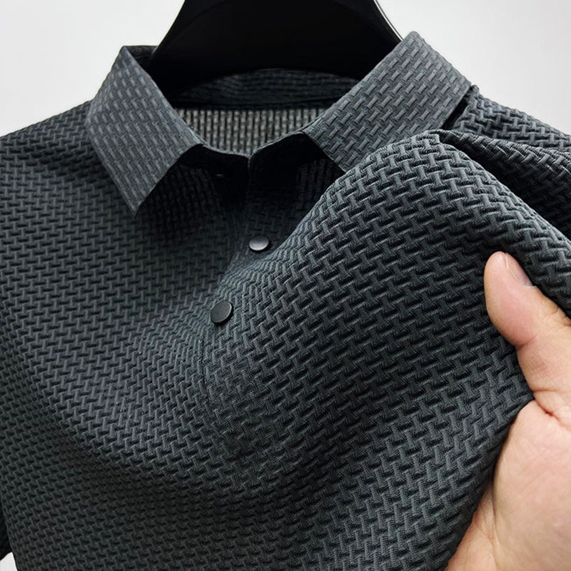 Men's Collared Casual Polo Shirt