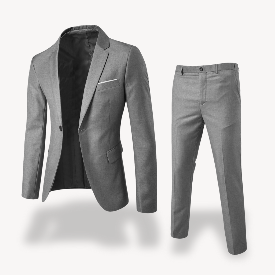 Formal Suit | Two Piece with Blazer and Slim Trousers