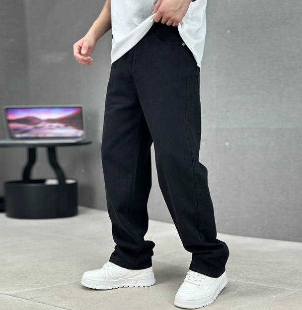 Men's Straight Leg Denim Jeans