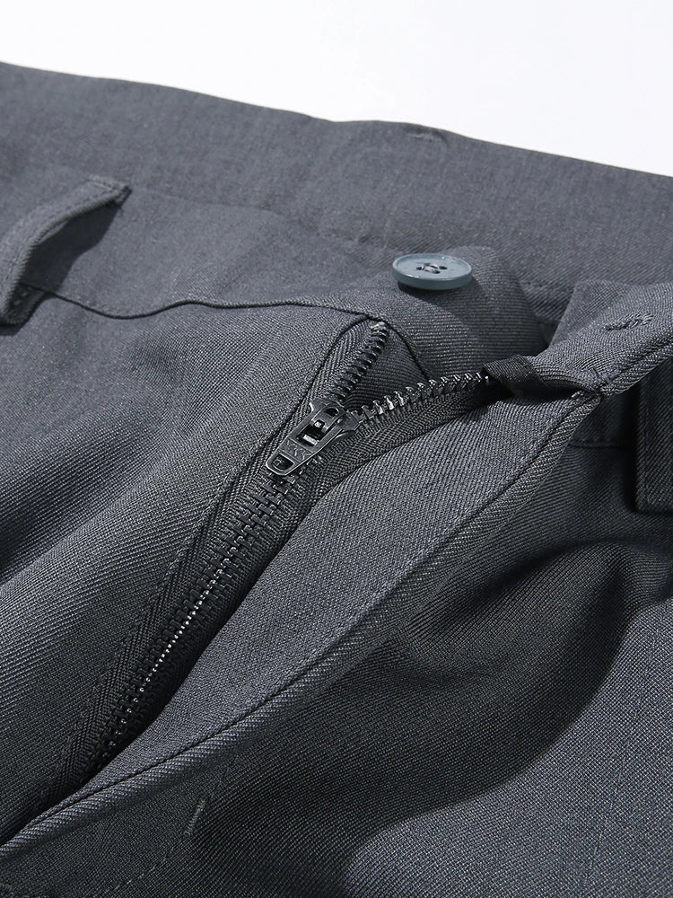 Men’s Classic Straight Wide Leg Pants