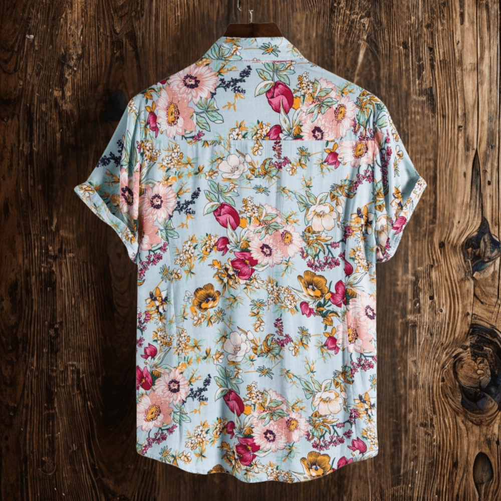 Men’s Short Sleeve Floral Shirt