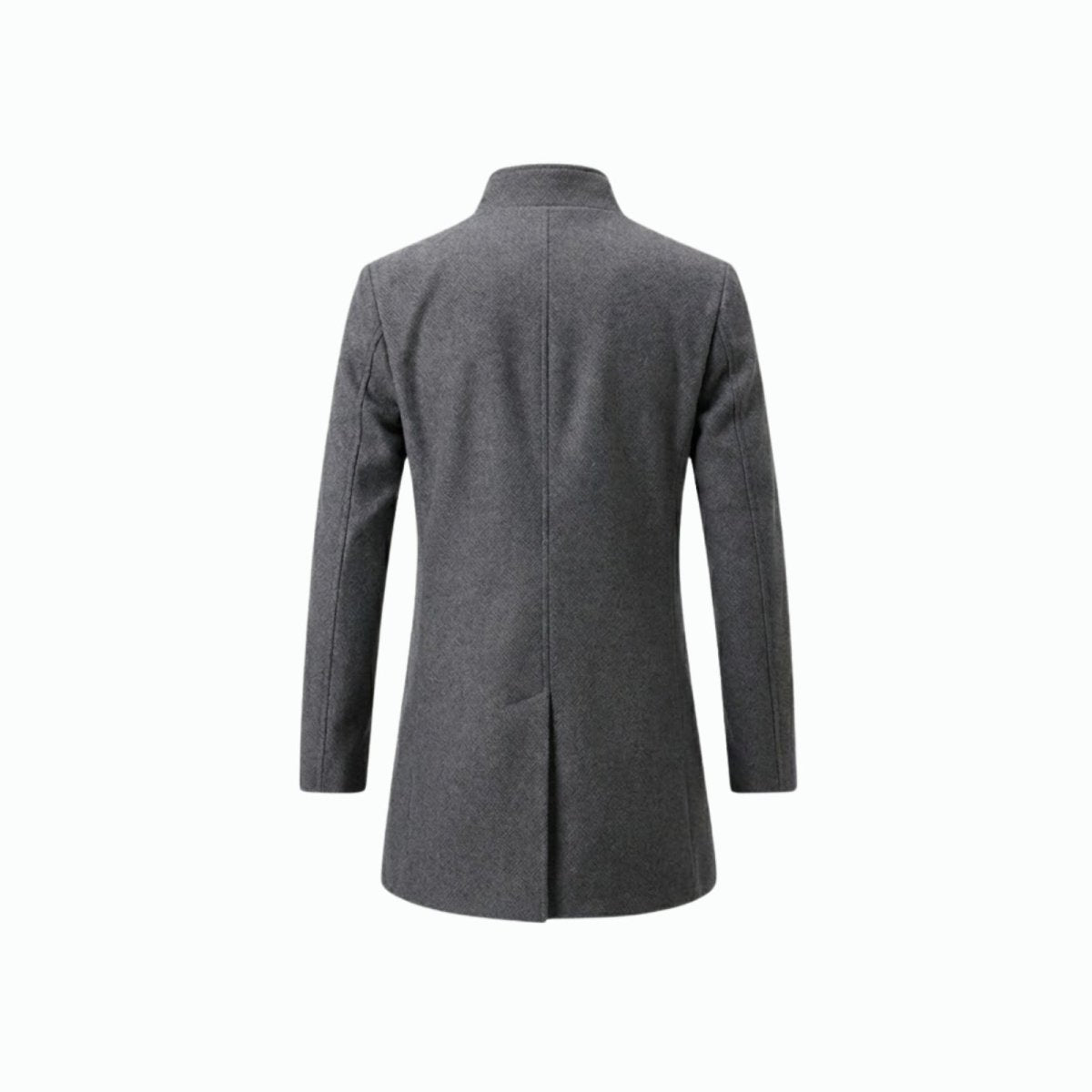 Men's Stand Collar Overcoat