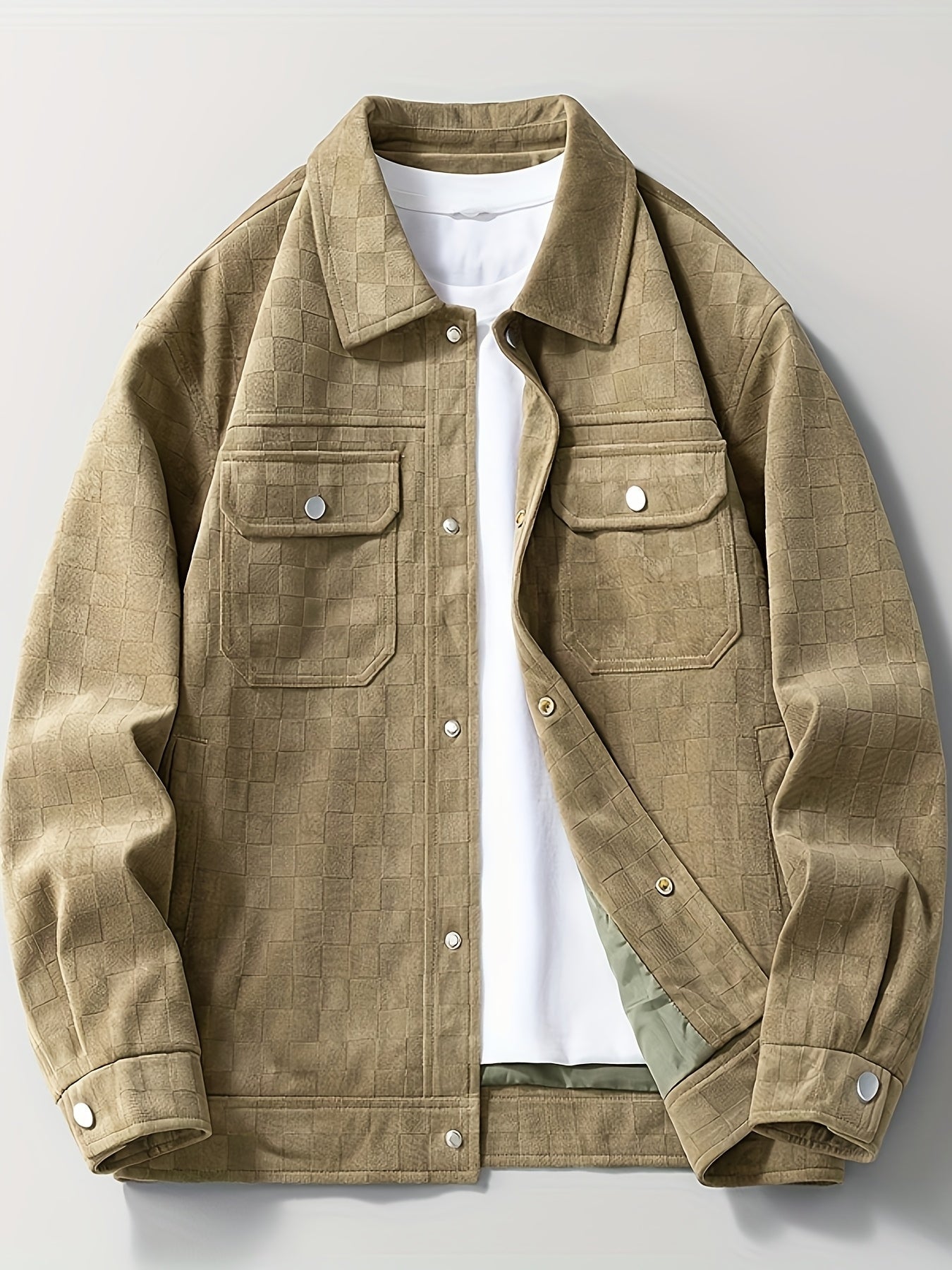 Checkered Trucker Jacket